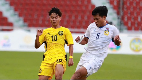 Trực tiếp U22 Malaysia 1-1 U22 Lào: Lào suýt có bàn thắng thứ hai